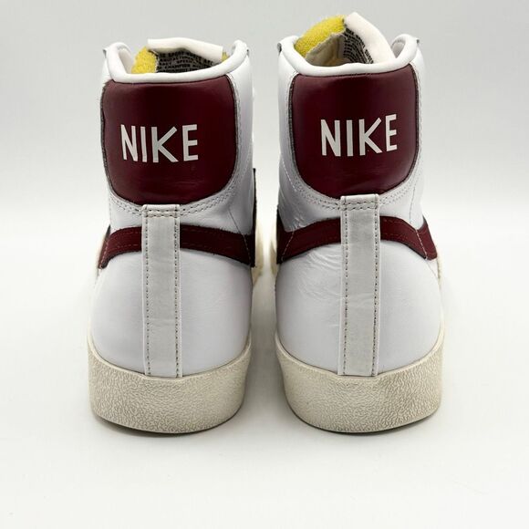 Nike Blazer Mid 77 Sneakers in White Team Red - US Men’s 11 / BQ6806-111 - Picture 4 of 11